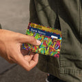 'Tropique' Faux Leather Cardholder