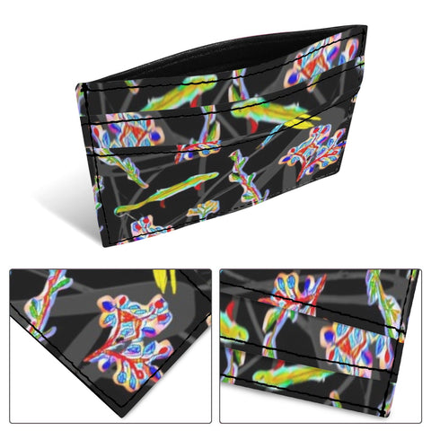 'Regenesis' (Black Edit) Faux Leather Cardholder