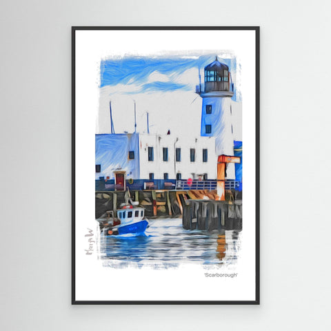 ‘Scarborough’ lighthouse