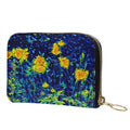 'Wild Poppies' Zip Purse