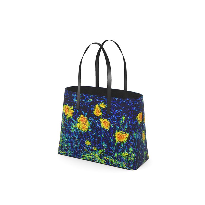 'Wild Poppies' Tote Shopper