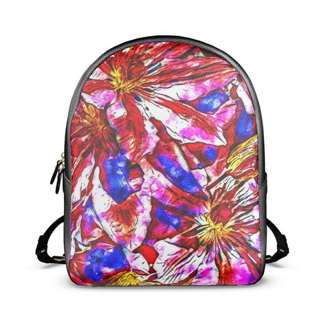 'Clematis Cerise' Backpack