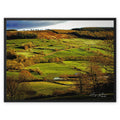 'Rosedale To Cropton' Enhanced Photo Framed Canvas