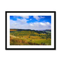 'Hambleton Hills' Enhanced Photo Framed Print