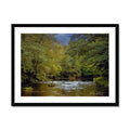 'River Esk' Enhanced Photo Framed Print