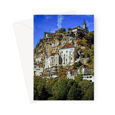 France 'Rocamadour' Greeting Card