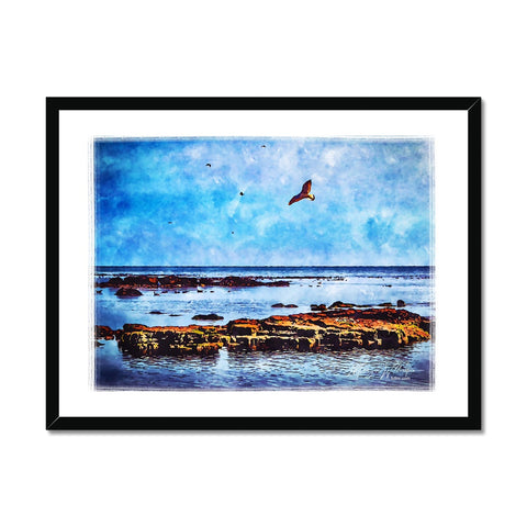 'Scouting' Watercolour Framed Print